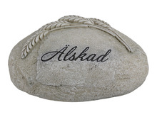 Gravdekoration Älskad 12,5 x 9 x 6 cm Form Living